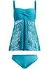 Long-Tankini (2-tlg. Set) mit Spitze, bonprix