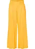 Pantalon large et léger en lin mélangé, bonprix