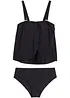 Tankini mit abnehmbaren Trägern (2-tlg.Set), bonprix