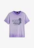 T-shirt aspect délavé 100% coton, bonprix