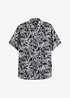 Chemise manches courtes en viscose, bonprix