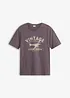 T-shirt en coton flammé, bonprix