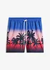 Short long de plage, bonprix