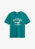 T-shirt en coton flammé, bonprix