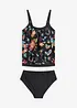 Oversize-Tankini (2-tlg.Set)  mit verstellbaren Trägern, bonprix