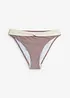 Bas de bikini à détail torsadé, bonprix