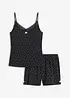 Pyjashort avec top à fines bretelles et dentelle, bonprix