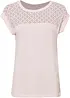 Shirt mit Spitze, bonprix
