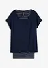 T-shirt 2 en 1, bonprix