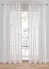 Gardine aus leichtem Voile (1er Pack), bonprix
