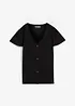 T-shirt boutonné, bonprix