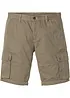 Bermuda cargo 100% coton, Regular, bonprix