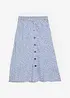 Jupe midi en viscose avec poches, bonprix