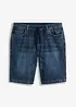Bermuda taille élastiquée en léger denim, slim, bonprix