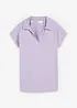 T-shirt à col polo ouvert, bonprix