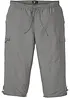 Pantalon 3/4 en microfibre confortable, Regular, bonprix