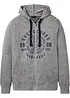 Sweat à capuche zippé confortable, bonprix