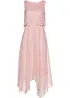 Premium Chiffonkleid mit Spitze, bonprix
