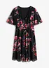 Robe courte en mesh, bonprix