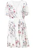 Robe courte en mesh, bonprix