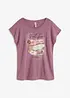 T-shirt à imprimé plume, bonprix