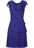 Minikleid im Lagen-Look mit dekorativem Accessoire, bonprix