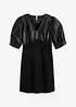 Robe à empiècement enduit, bonprix