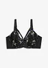 Soutien-gorge minimiseur à broderie, bonprix