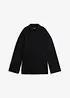 Pull oversize à col roulé ouvert et fentes latérales, bonprix