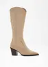 Bottes esprit santiags, bonprix