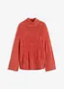 Pull boxy en fil plume à manches larges, bonprix