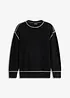 Pull en coton recyclé majoritaire, Loose Fit, bonprix