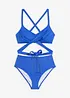 Bustier-Bikini (2-tlg.Set) mit Bindedetail, bonprix