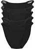 Tanga Minislip mit Bio-Baumwolle (5er Pack), bonprix