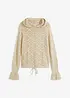Pull en maille ajourée, bonprix