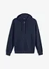 Sweat zippé à capuche, bonprix