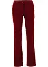 Pantalon bootcut en velours côtelé extensible, bonprix