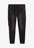Jean jogger droit en molleton, slim, bonprix