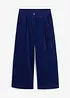 Jupe-culotte en velours côtelé stretch avec taille haute confortable, longueur 7/8, bonprix