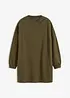 Robe molletonnée oversize, bonprix