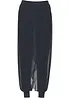 Pantalon avec empiècements crêpe, bonprix