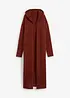 Long gilet en maille duveteuse, bonprix