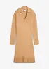 Robe en maille à col polo, bonprix