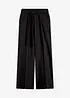 Pantalon à pinces en viscose mélangée, bonprix