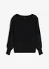 Pull fluide en fine maille de viscose mélangée, bonprix
