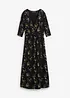 Robe midi de grossesse avec fonction allaitement, bonprix