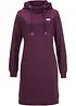 Robe molletonnée à capuche, bonprix