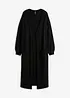 Gilet en maille oversize longueur midi, bonprix