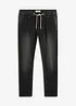 Jean jogger à taille élastiquée Regular, fuselé, bonprix