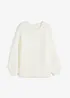 Oversize-Pullover aus Flauschgarn, bonprix